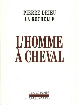 cover image of L'homme à cheval
